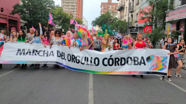 Córdoba vivió este sábado una nueva Marcha del Orgullo