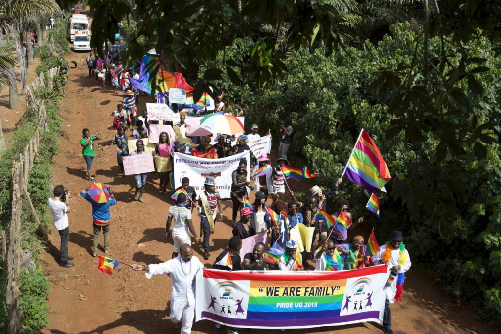 marcha del orgullo uganda 2015