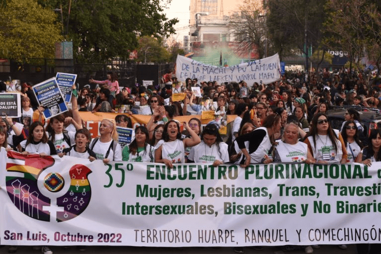 Encuentro Plurinacional de Mujeres, Lesbianas, Travestis, Trans, Bisexuales, Intersexuales y No Binaries