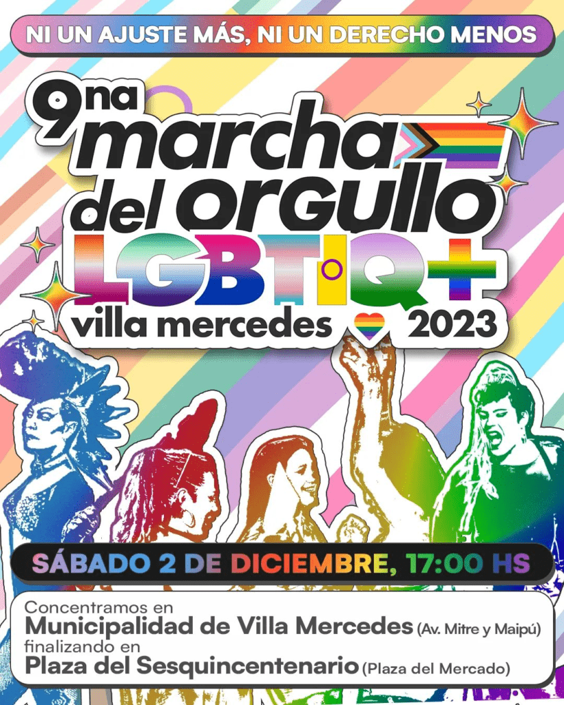 Villa Mercedes (San Luis) - Marcha del Orgullo LGBTIQ+