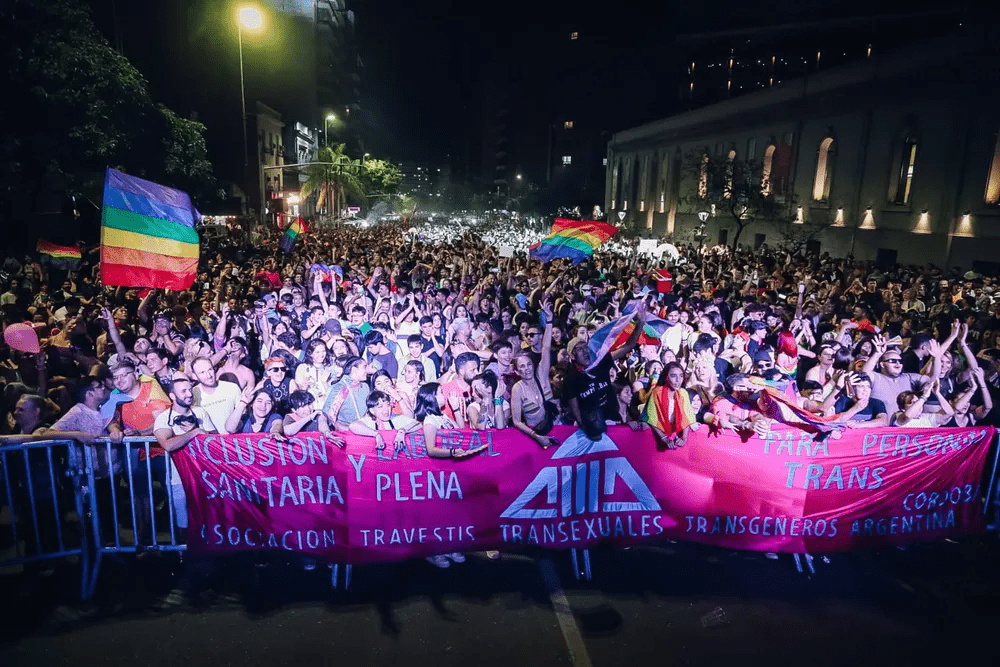 Córdoba: miles de personas participaron de la Marcha del Orgullo bajo el lema 'la libertad es con igualdad, no con odio'