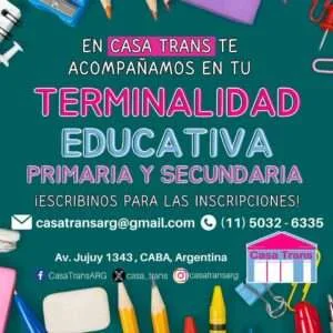CABA — Trans House Helps You Finish School