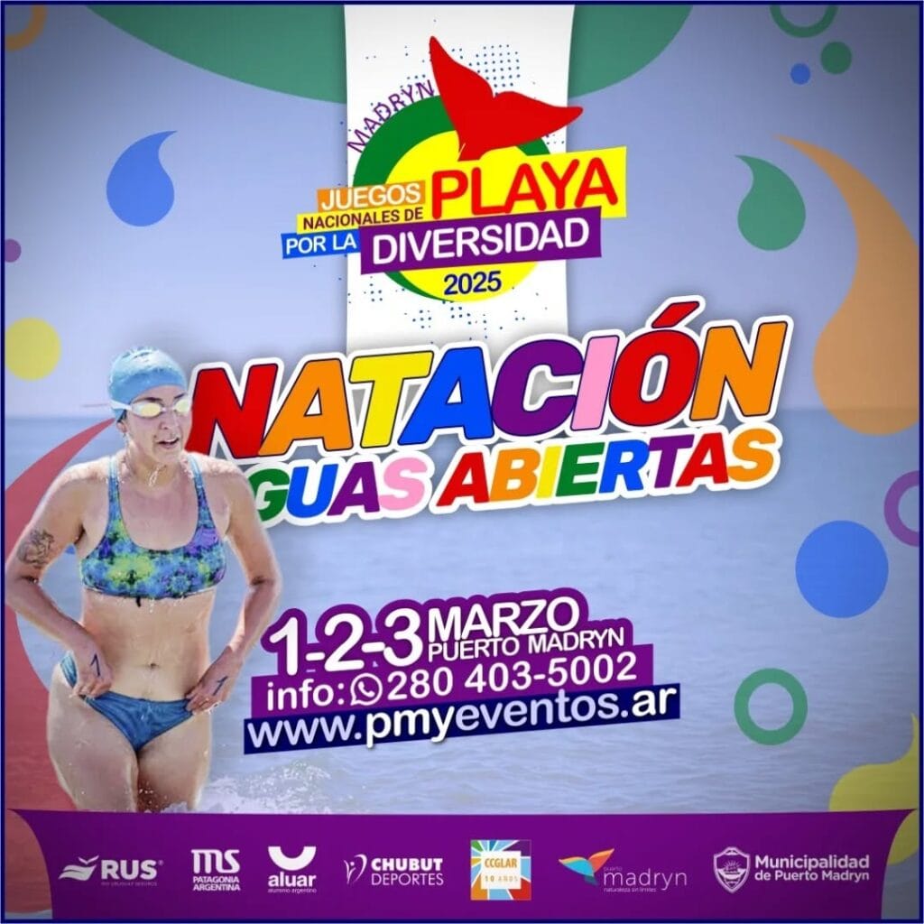 Juegos Playa por la Diversidad en Puerto Madryn