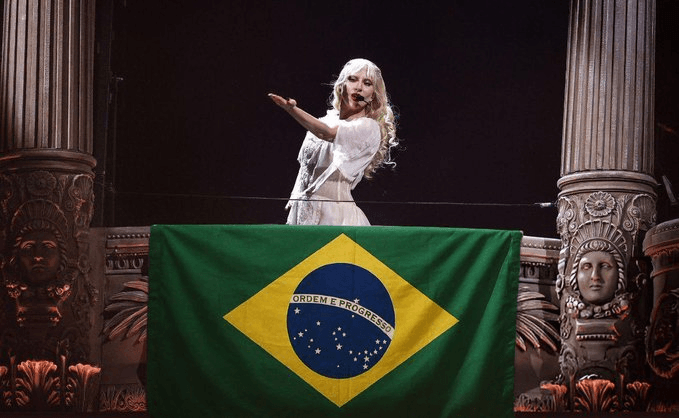 lady gaga in rio de janeiro