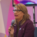 Úrsula Sabarece, presidenta de la Fundación “Furia Travesti”