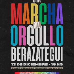 Marcha del Orgullo en Berazategui