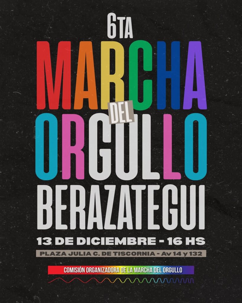 Marcha del Orgullo en Berazategui