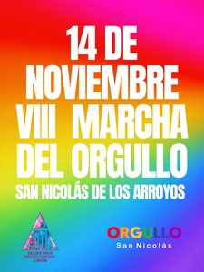 San Nicolás de los Arroyos - 8° Marcha del Orgullo LGBTIQ+