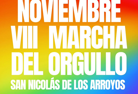 PBA: San Nicolás de los Arroyos - 8° Marcha del Orgullo LGBTIQ+