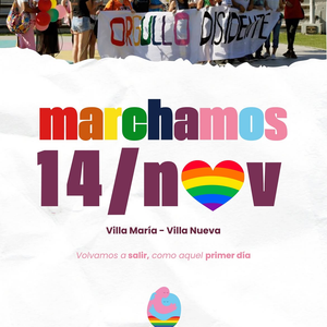 Villa María/Villa Nueva (Córdoba) - Marcha del Orgullo LGBTIQ+