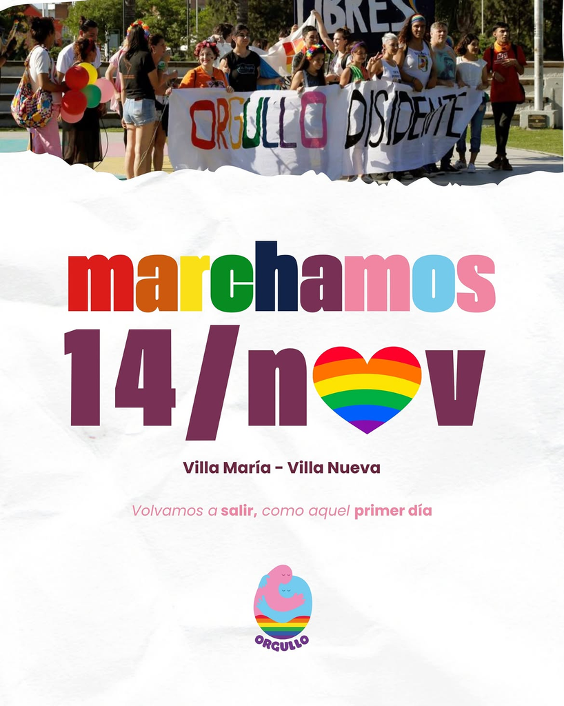 Villa María/Villa Nueva (Córdoba) - Marcha del Orgullo LGBTIQ+