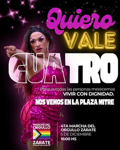 Zárate - PBA -  Marcha del Orgullo LGBTIQ+