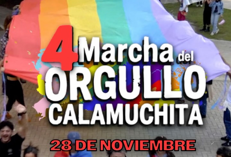 Calamuchita, Córdoba - 4° Marcha del Orgullo LGBTIQ+