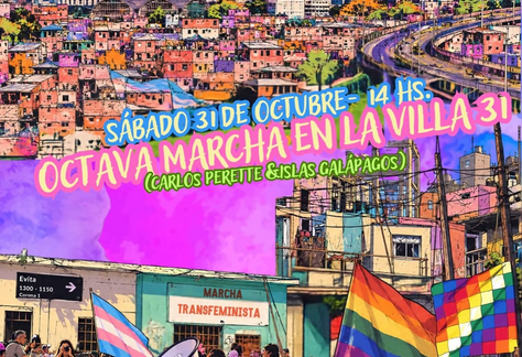 Villa 31- CABA - 8° Marcha del Orgullo LGBTIQ+