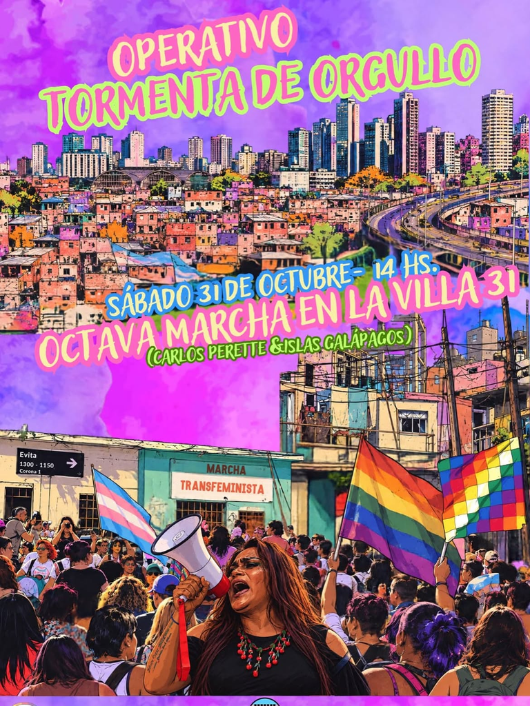 Villa 31- CABA - 8° Marcha del Orgullo LGBTIQ+