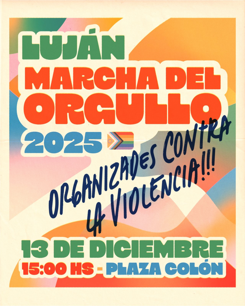 Luján se prepara para una nueva Marcha del Orgullo este 13 de diciembre Luján se prepara para una nueva Marcha del Orgullo este 13 de diciembre