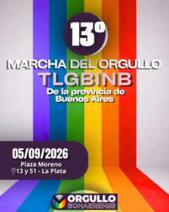 PBA: Marcha del Orgullo Provincial 2026 - La Plata