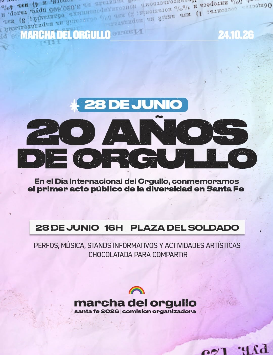 20 AÑOS DE ORGULLO en Santa Fé Ciudad