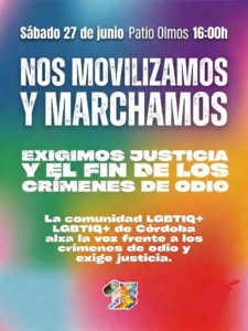 Córdoba Capital - Marcha y Festival contra los crímenes de odio.