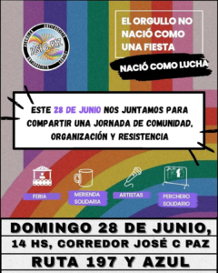 José C Paz, AMBA - Jornada de comunidad, organización y resistencia