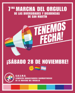 San Martín, PBA- Marcha del Orgullo LGBTIQ+