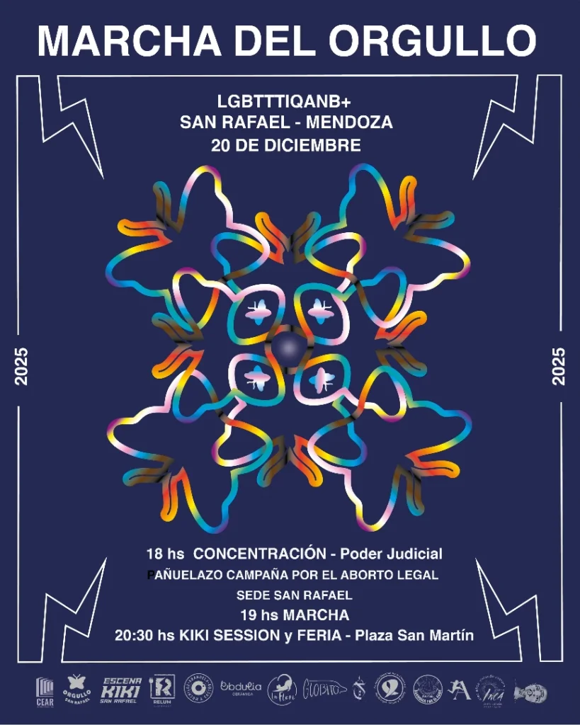 MARCHA DEL ORGULLO 2025 san rafael mendoza