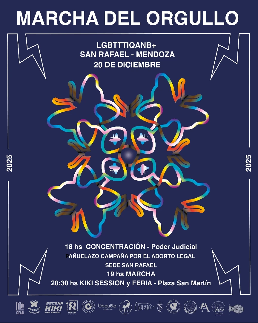MARCHA DEL ORGULLO 2025 san rafael mendoza