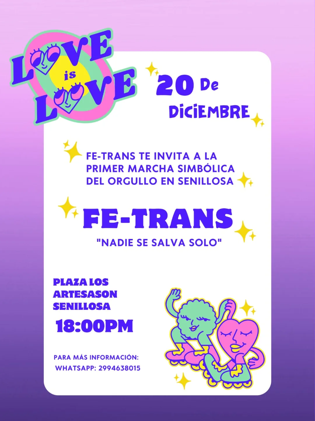Marcha del Orgullo LGBTIQNB+ de Senillosa