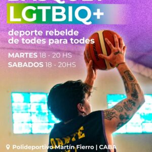 Este 2026 sumate al deporte rebelde que cambia las reglas para todes 🏳️‍⚧️ Basquet TTNB, todos los niveles con la Liga