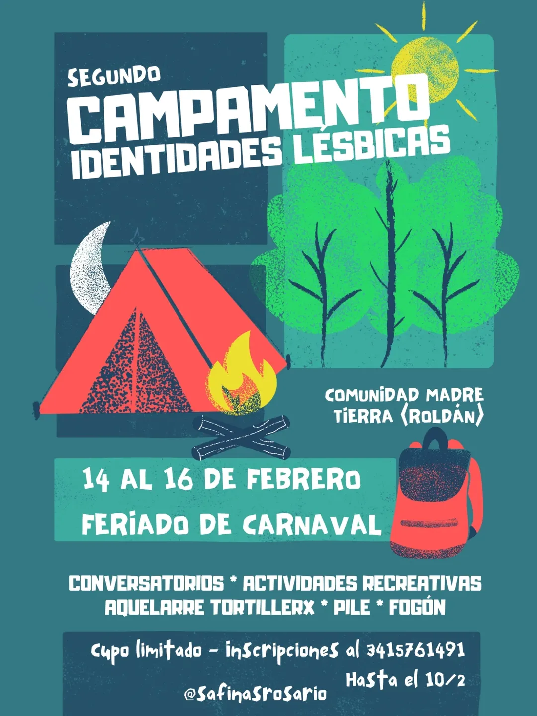 II Campamento de identidades lésbicas