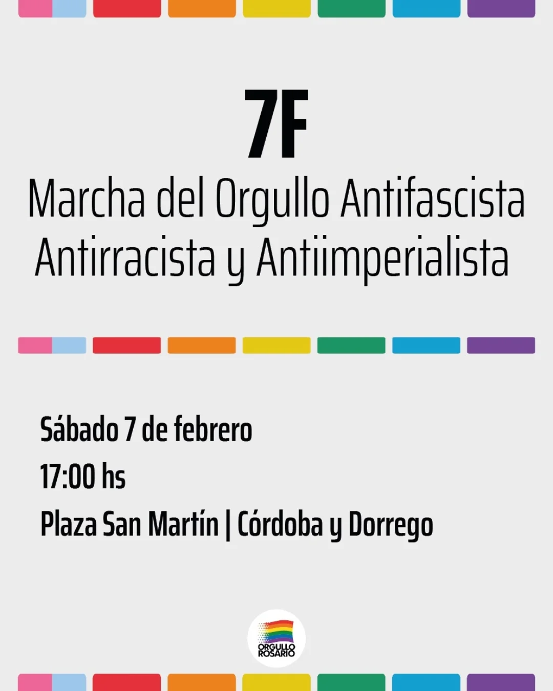 Marcha del Orgullo Antifascista, Antirracista y Antimperialista