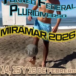 TORNEO FEDERAL PLURIDIVERSO - MIRAMAR 2026