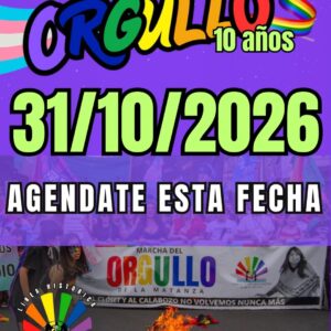 10 años marcha del orgullo la matanza