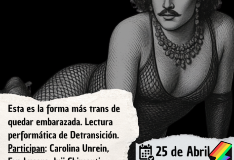 Esta es la forma más trans de quedar embarazada. Lectura performática de Detransición, baby (Caja Negra, 2025), de Torrey Peters, dirigida por Fifí Tango.