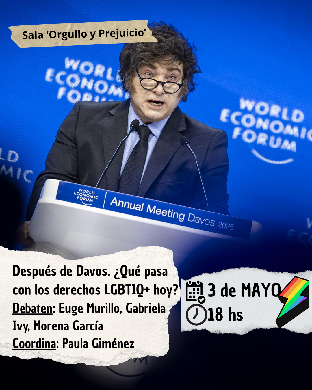 3 de Mayo - 18hs - Después de Davos