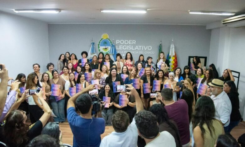 La Legislatura de Chaco reconoció la labor de mujeres y personas trans en la comunicación