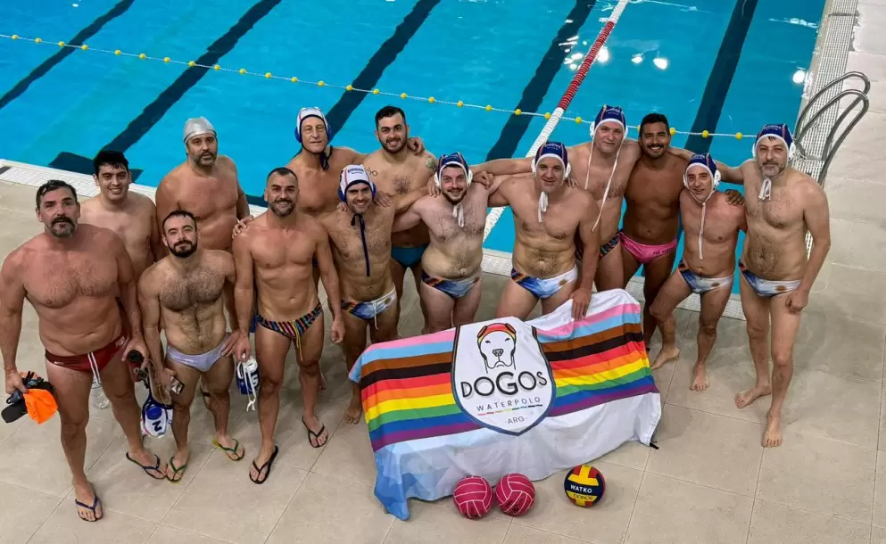 Dogos Waterpolo, el único equipo LGBT de Sudamérica que competirá en los Gay Games de Valencia