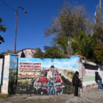 Viedma: "Sin memoria no hay orgullo", un mural para recordar el crimen de Juan Fredy Pazos