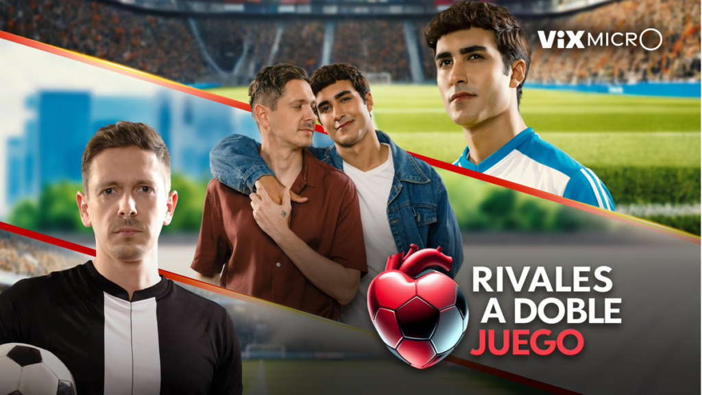 Amor a la mexicana, ViX recrea 'Heated rivalry'
