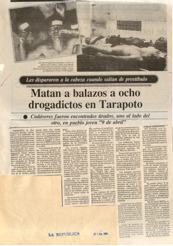 Histórico: Inicia el juicio al líder del MRTA por las masacres LGTBIQ+ en Perú