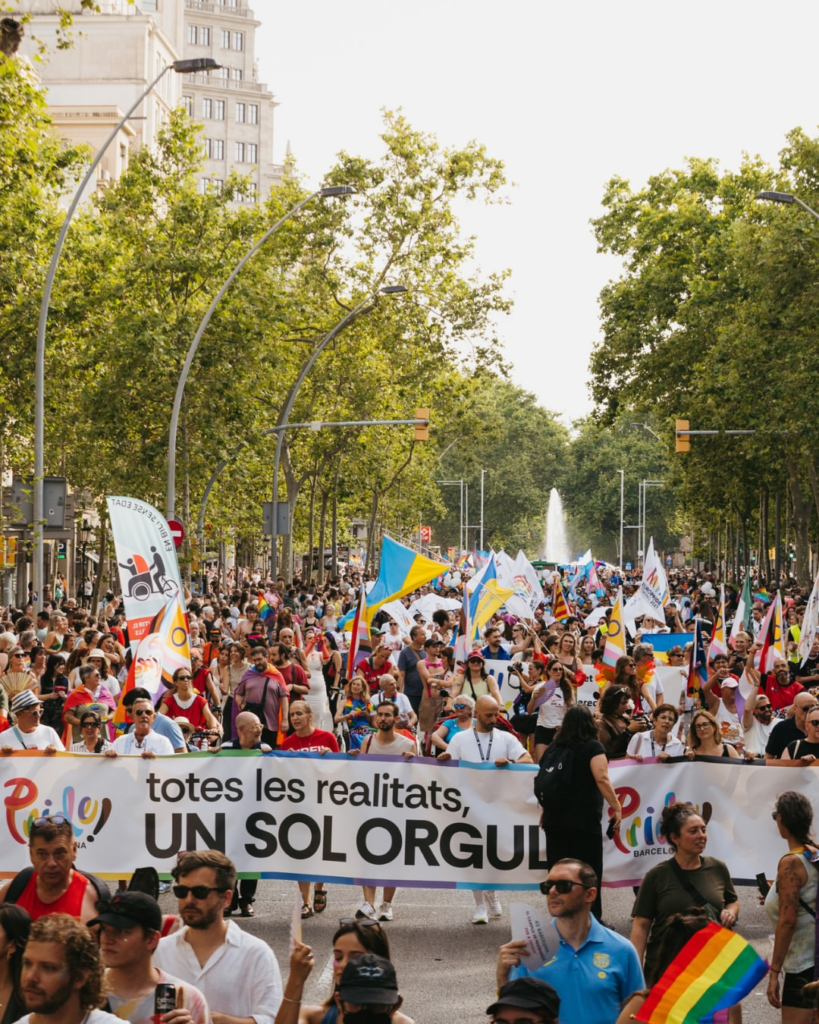 Barcelona: Orgullo con historia, lucha y música en las calles de Catalunya