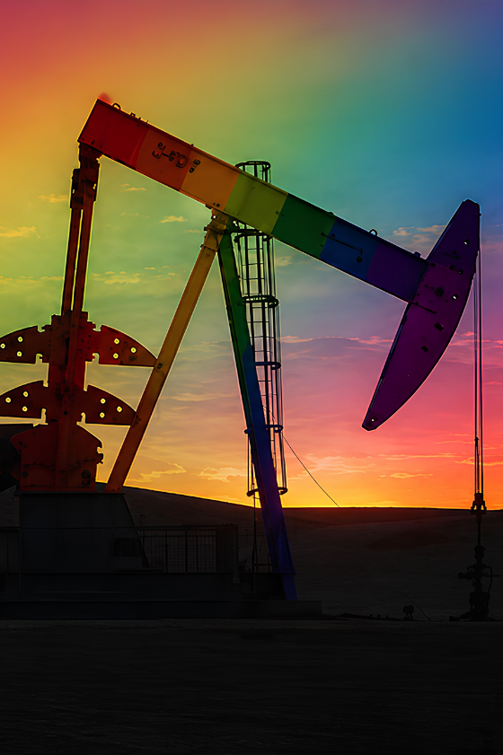 Iridiscencias petroleras: ser gay en el fin del mundo