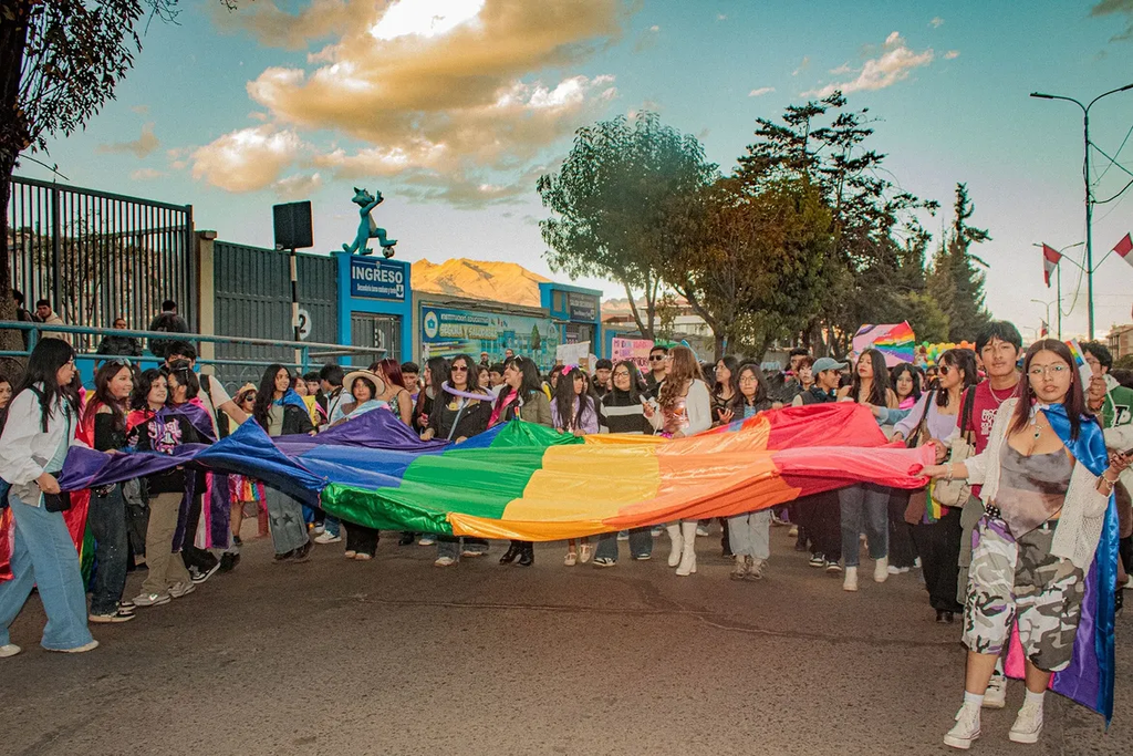foto: veromendoza_peru en Marcha del Orgullo Cusco 2026