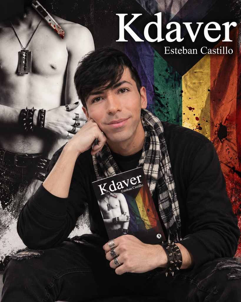 Esteban Castillo, autor de "Kdaver": "Sentía que estaba muriendo, y la escritura fue lo único que me quedó"