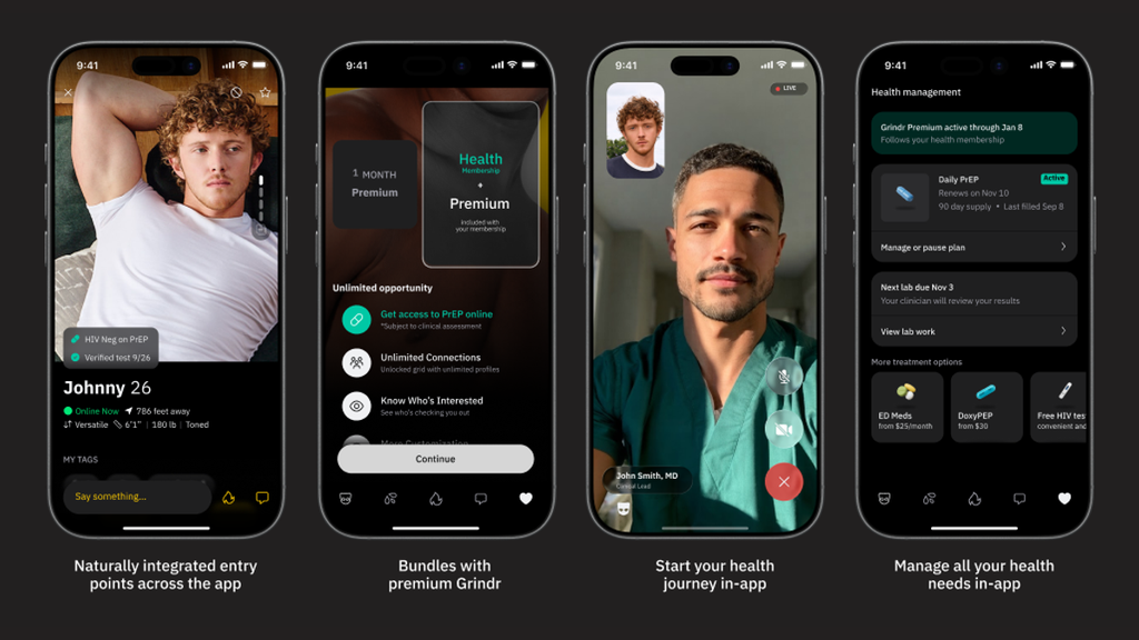 Grindr sale del terreno de las citas y compra una clínica de PrEP por 250 millones de dólares